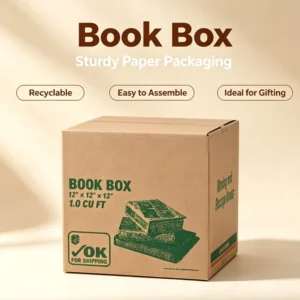 Factory Corrugated Moving and Storage Cartons, Recycled Shipping Paper