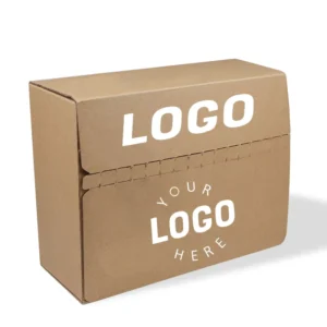 Factory Custom Brown Kraft Corrugated Carton with Tear Thread for Clothing Packaging Eco-Friendly Recyclable