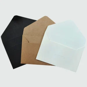 Factory Custom Brown Kraft Paper Mail Packaging Envelope Personalized Craft Envelope for Greeting Cards