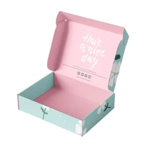 Factory Custom Corrugated Gift Box Shipping Mailer with UV Coating and Logo Printing