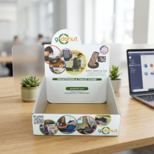 Factory Custom Corrugated Paper Counter Display Box and POP Tabletop Display for Retail