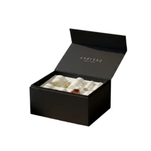 Factory Custom Foldable Handmade Flip-Top Cardboard Gift Box with Magnetic Closure, Sponge, Matte Lamination, Embossing