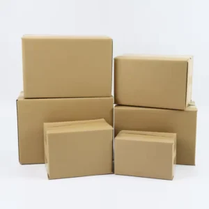 Factory Custom Kraft Corrugated Shipping Boxes for Express Transportation