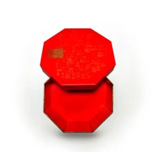 Factory Custom Kraft Paper Octagonal Box with Logo for Face Cream Recycled Materials