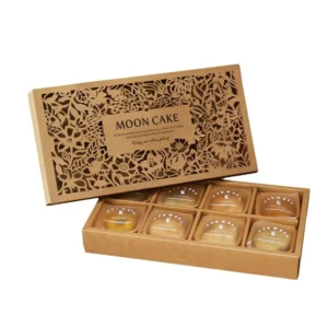 Factory Custom Luxury Cardboard Paper Mooncake Packaging Hard Gift Boxes