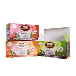 Factory Custom Organic Hibiscus Coffee & Tea Disposable Coated Paper Energy Tea Packaging Paper Box Four-Color Printing Glossy