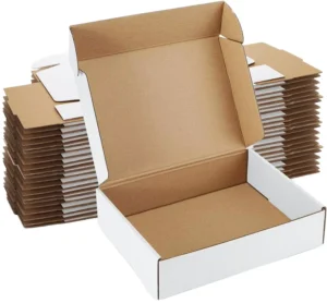 Factory Custom Print Brown Kraft Corrugated Cardboard Shipping Mailer Box