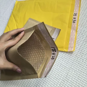 Factory Custom Printed Biodegradable Kraft Corrugated Paper Padded Bubble Courier Envelope Mailing Bag