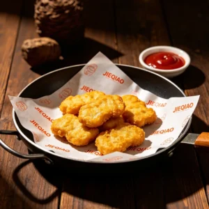 Factory Custom Round and Square Silicone Parchment Sheets Non-Stick Greaseproof Air Fryer Liner Paper for Baking and Barbecue