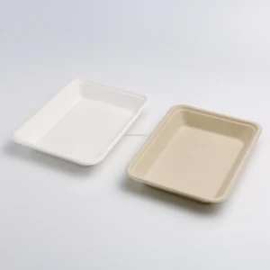 Factory Custom-Size Food-Grade Paper Tray for Bread, French Fries, Fried Chicken, and Hamburgers