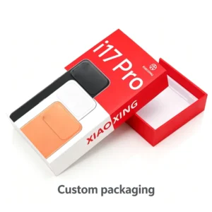 Factory Custom Top and Bottom Rigid Gift Box Paper Packaging for Mobile Phones and Consumer Electronics