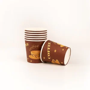 Factory Custom Waterproof Disposable Paper Coffee Cup