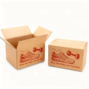 Factory Customized Double-Wall Large Durable 5-Ply Corrugated Shipping and Moving Cardboard Box