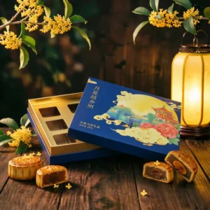 Factory Customized Mid-Autumn Festival Mooncake Gift Box Paperboard Packaging