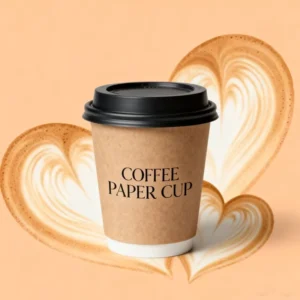 Factory-Designed Double Wall Disposable Coffee Paper Cups Custom Logo Printed for Hot Latte Coffee