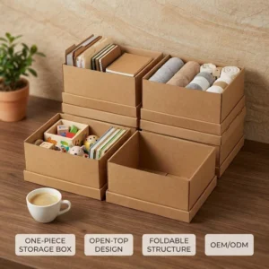 Factory Direct Corrugated Kraft Carton Boxes for Industrial Shipping, Moving, Storage, and Logistics