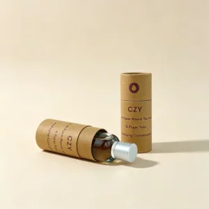 Factory Direct Custom High Quality Kraft Paper Cardboard Cylinder Storage Container Packaging Aroma Fragrance Paper Tube