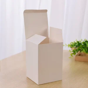 Factory Direct Custom White Rigid Folding Paper Box