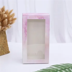 Factory Direct Customized Paper Box with Transparent Window