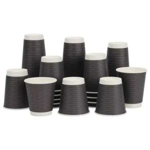 Factory Direct Disposable Biodegradable Eco-Friendly Small Paper Cups with Custom Print for Cold Drink Sample Tasting