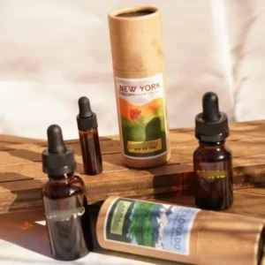 Factory Direct Eco-Friendly Biodegradable Custom Craft Paper Tube for Essential Oil, Beauty, Skincare, and Perfume Containers