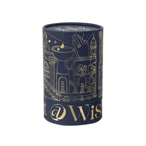 Factory Direct Kraft Paper Tube Packaging for Perfume Aromatherapy Customized Matt Lamination Embossing Printing