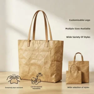 Factory Direct Paper Gift Packaging Bag, Custom Print, Waterproof