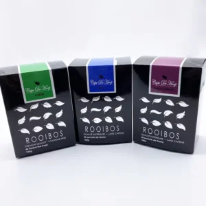 Factory Direct Silver Foil Logo Custom Full-Color Tuck-Folding Packaging Box Coated Paper Foldable Tea Box
