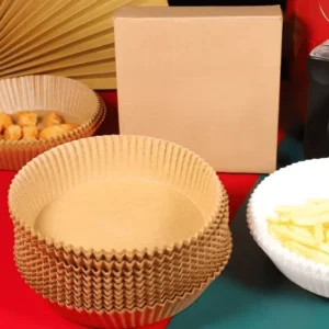 Factory Disposable Air Fryer Paper Liner, Double-Coated Baking Paper for Offset Printing and Cookie Use