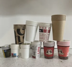 Factory Disposable Biodegradable Single-Wall Paper Cup Multiple Sizes for Water Coffee Party Use