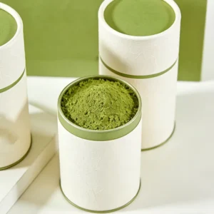 Factory Food Grade Custom Round Paper Canister for Matcha Powder