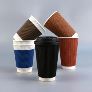 Factory Food Grade Paper Disposable Coffee Paper Cups