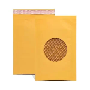 Factory Honeycomb Kraft Padded Mailer Custom Size Logo Eco Courier Bag