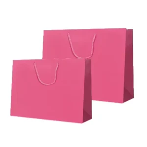 Factory Made Business Shopping Packaging Bags With Handles Custom Printed Logo Luxury Gift Paper Shopping Bag
