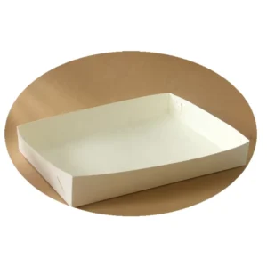 Factory Made Custom Printed Paperboard Food Tray for Hot Dogs Sandwiches and Cakes