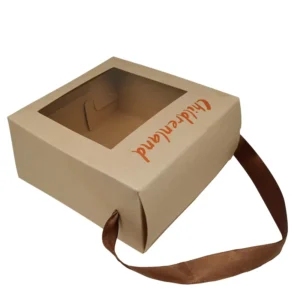 Factory Paper Box with Clear PVC Window