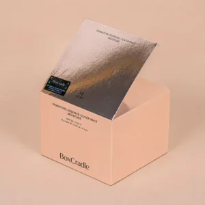 Factory Paper Folding Cosmetic Packaging Box with Protective Inner Insert for Compact Cream