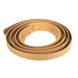 Factory-Supplied Paper Corner Protector Roll, Rounded Circle Shape, Edge Cushioning Material