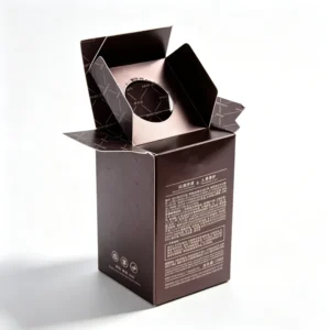Factory Supplier Custom Art Paper Auto-Lock Bottom Packaging Box with Paper Liner and Full-Color Printing