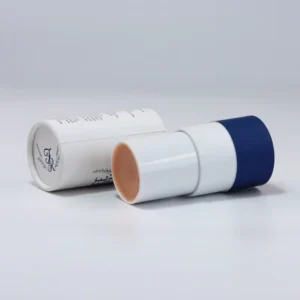 Factory Supplier Paper Deodorant Stick Twist-Up Paper Tube Packaging for Deodorant, Lip Balm, Perfume and Solid Balm, Customized Size