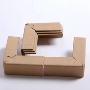 Factory U Shaped Paper Corner Protector Cardboard Pulp Drywall Cushioning Material for Packing
