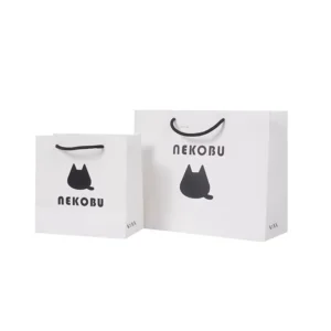 Factory direct sales price concessions clothes bags luxury packaging clothing custom shopping bag paper with logo