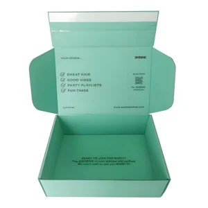 Fold Corrugated Airplane Box Custom Print Colour Cardboard Mailer Shipping Box With Custom Logo