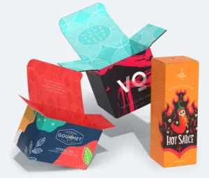Foldable Art Paper Full-Color Printed Custom Cardboard Packaging Box