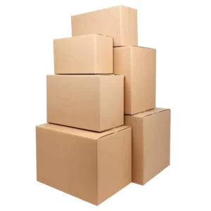 Foldable Corrugated Moving Boxes, Reinforced, Eco-Friendly, for House Relocation and Shipping