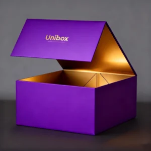 Foldable Eco-Friendly Cardboard Gift Box for Holiday, Wedding, and Corporate Packaging