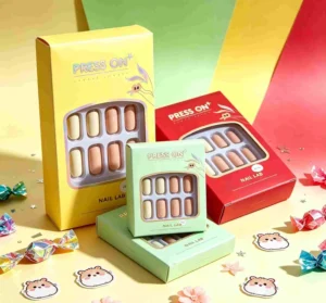 Foldable Hollow Cutout Window Nail Paper Box Small Batch Custom Logo