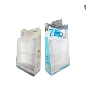 Foldable Lightweight Eco-Friendly Portable Detachable Recyclable Paper Display Box for Mall