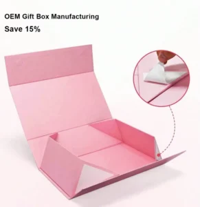 Foldable Magnetic Paper Gift Box