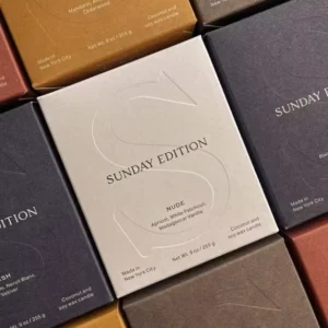 Foldable Paper Cosmetic Perfume Box with UV Coating, Custom Logo, and Embossing